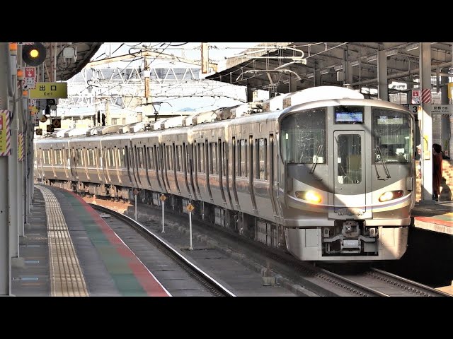 JR西日本 225系100番台 I10編成+223系2000番台 V16編成 湖西線 新快速