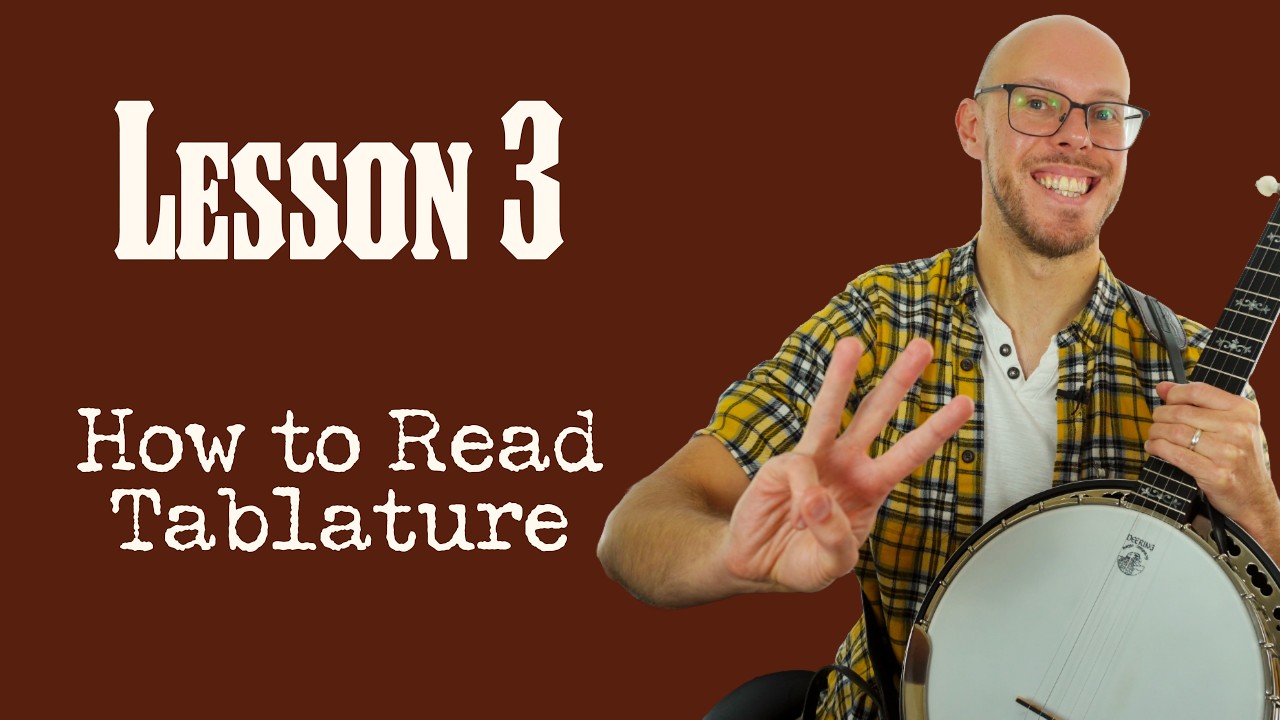 How to Read Tablature - Bluegrass Banjo | Lesson 3 - YouTube