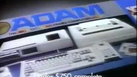Coleco ADAM Computers 1984 Commercial "Report Card"