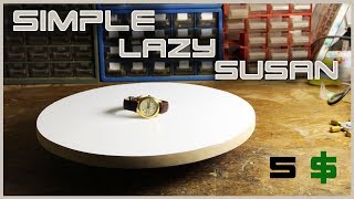In this video I made a really simple rotating table also called as lazy susan used for product shooting and photography. PARTS: - 