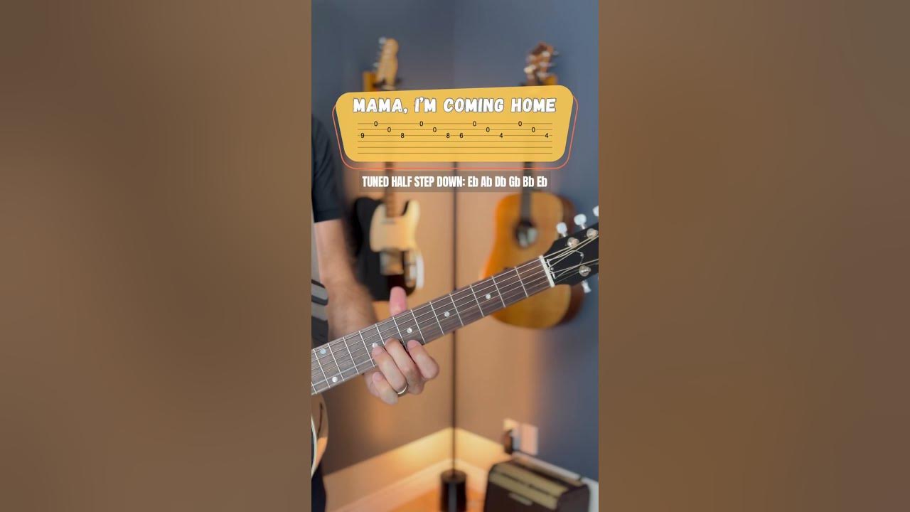 mama, i’m coming home (ozzy osbourne) guitar tutorial