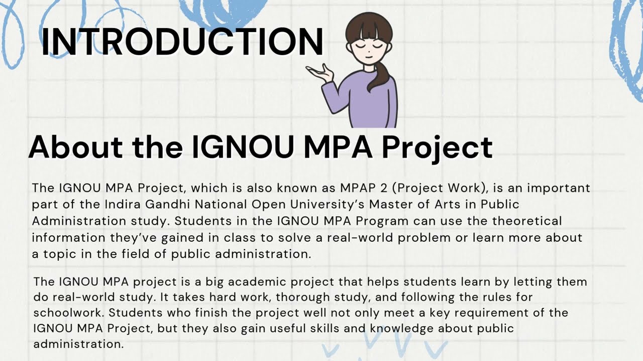 IGNOU MPA Project  MPAP 2 | IGNOU PROJECT