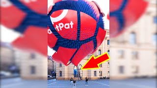 Balloon Experiment sponsored by PatPat App 🎈 #shorts