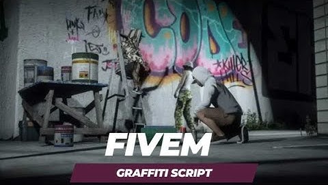 Fivem Graffiti Script  | Fivem Script | Fivem Store