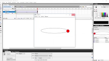 Símbolo en Flash 8 con guía de movimiento
