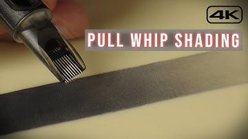 Tattoo Shading Techniques - PULL WHIP SHADING