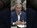 Texas governor Greg Abbott announces the first two reported deaths due to flooding