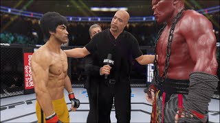 Bruce Lee Vs. Mighty Titan - Ea Sports Ufc 4 - Epic Fight 🔥🐲