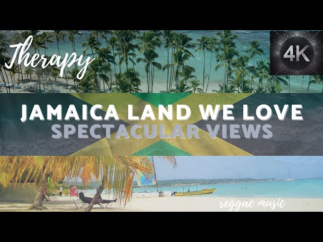 Jamaica 4K | Scenic Views with Relaxing Reggae Music
