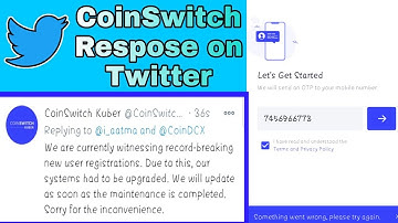 CoinSwitch App Not Worlong| CoinSwitch Kuber Respose on Twitter| CoinSwitch Login Issue