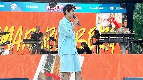 Omar Rudberg, “Moving Like That,” RixFM Festival in Eskilstuna, Sweden, 7/29/2022