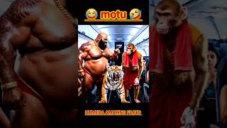 motu ke shath lafra ho gya re funny 😁 Emotional 😢 monkey 🐒 video #shorts #ai #aivlog #aimonkyshorts