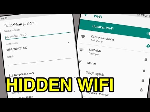 HP Tidak Mau Terhubung Dengan WiFi Tersembunyi