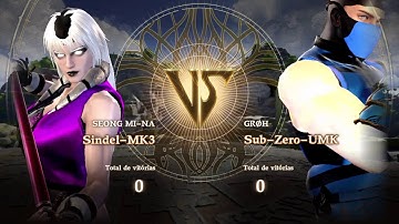 Soul Calibur VI - Creation : Sindel mk3 vs Sub-Zero umk3