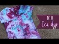 How To Ice Dye | Fabric Dye Techniques | Summer Crafts