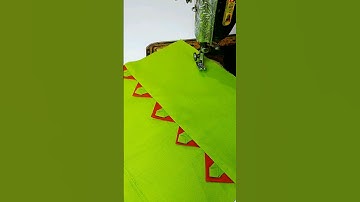 Explor Fabric Triangles Patter Using Sewing Tips and Tricks #shorts #shortsfeed #sewinghacks