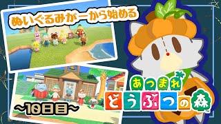 【あつまれどうぶつの森】のんびりあつ森！！島開発10日目【ハッピーホームパラダイス】