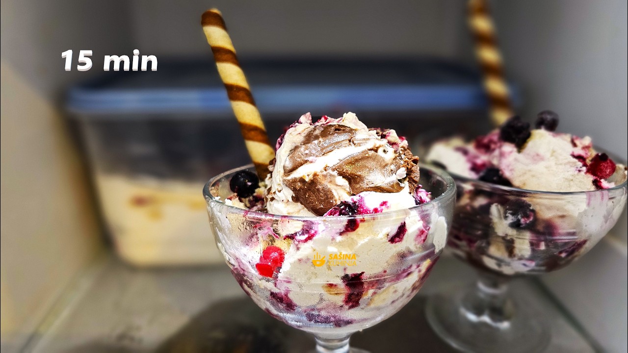 Быстрый мороженое чизкейк 15 мин