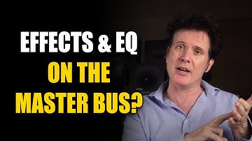 Should you leave any effects or EQ on your master bus? | FAQ Friday