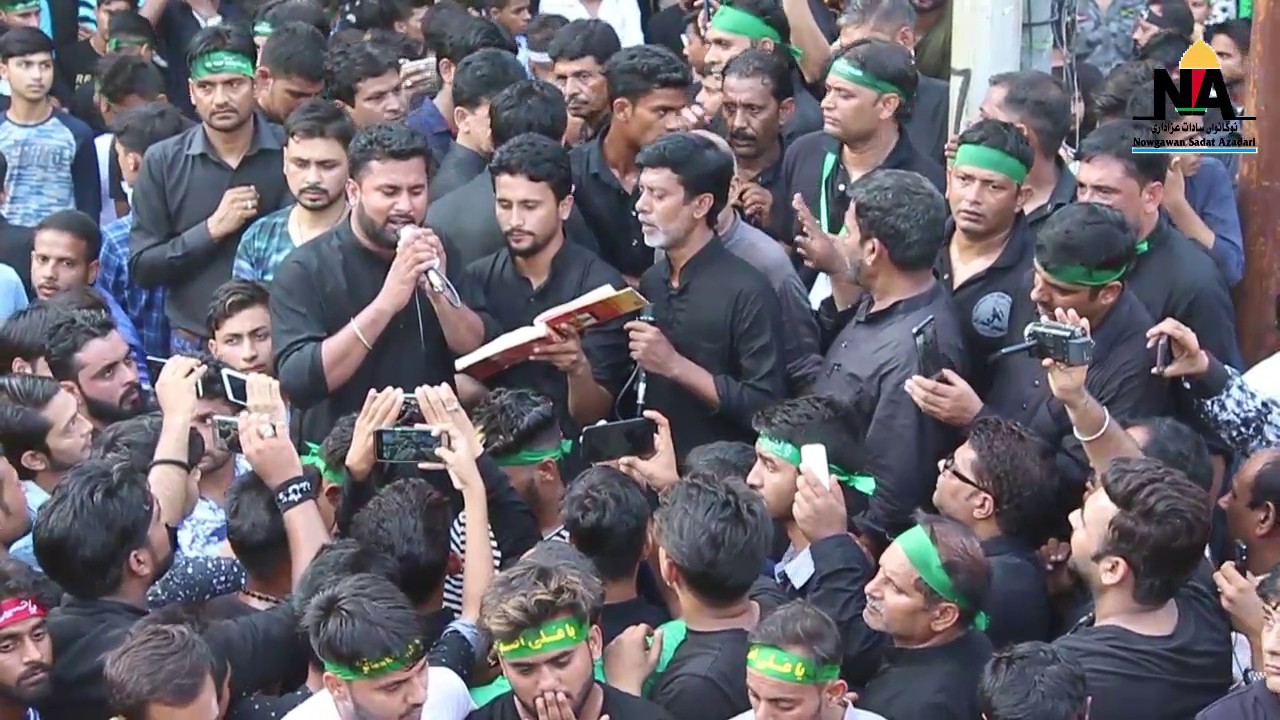 Hath Qalam Ho Gaye Baba | Ali Shabbar Nowganvi 2018-19 | Anjumane Haidery Nowgawan Sadat 1440