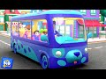 Wheels On The Bus Nursery Rhyme And cartoon Video by Baby Big Cheese