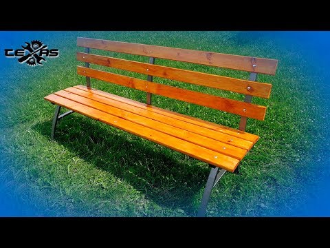 Классная скамья своими руками! Из профильной трубы!!!