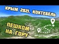 Коктебель Крым 2021. Покоряем Коктебельские холмы.  #crimea #коктебель