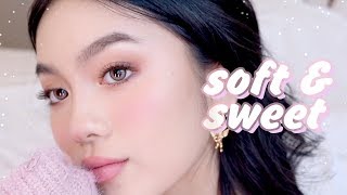 SOFT ‘N SWEET 🍨🎀 SOFT GLAM MAKEUP screenshot 5