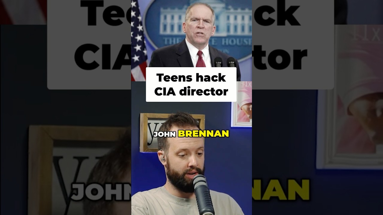 Teens hacked the CIA Director with the LAST 4 of his card?? #truecrime #hacking #podcast