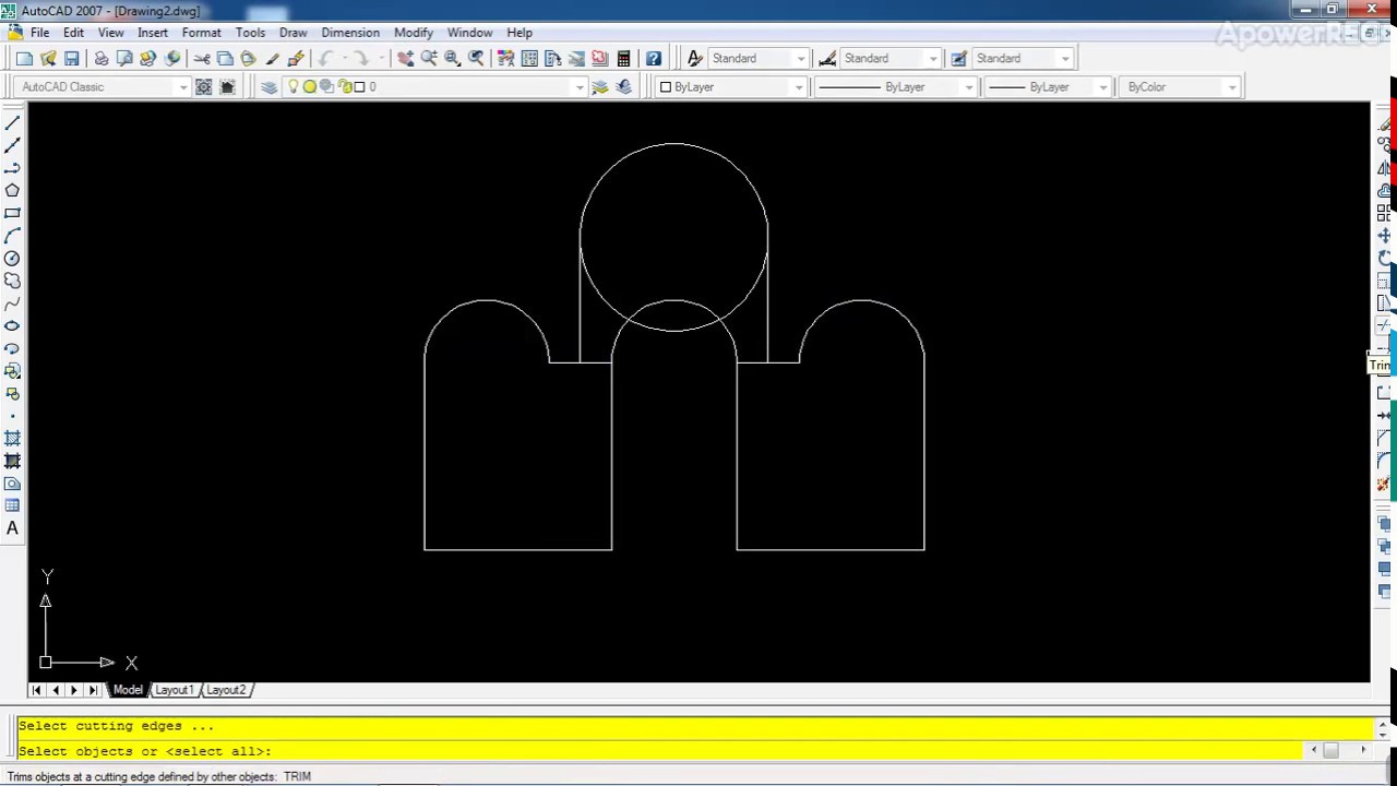 AutoCad 2D basic tutorial for beginners AutoCAD 2007 