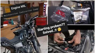 Royal Enfield | Himalayan 2021 |  Engine Malfunction indicator | Pump Relay issue | Starting problem