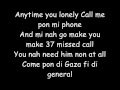 Vybz Kartel Cheat Pon Him (Lyrics)