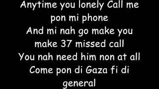 Vybz Kartel Cheat Pon Him (Lyrics) chords