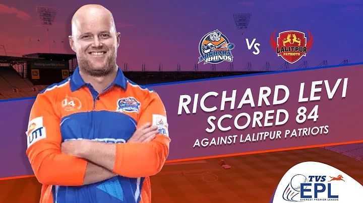 Richard Levi's Innings | Match 5 | Pokhara Rhinos ...