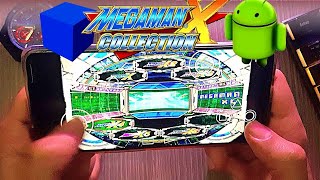 Mega Man X Collection - PS2 Emulator Android Gameplay - Aether SX2 APK - Mega Man X Coll Mobile 2022 screenshot 2