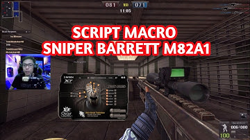 Macro X7 Sniper AWP Barrett Quick Scope