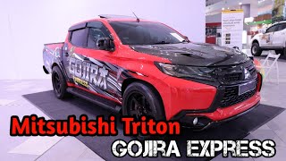Mitsubishi Triton modified lowered | Facelift muka pajero sport