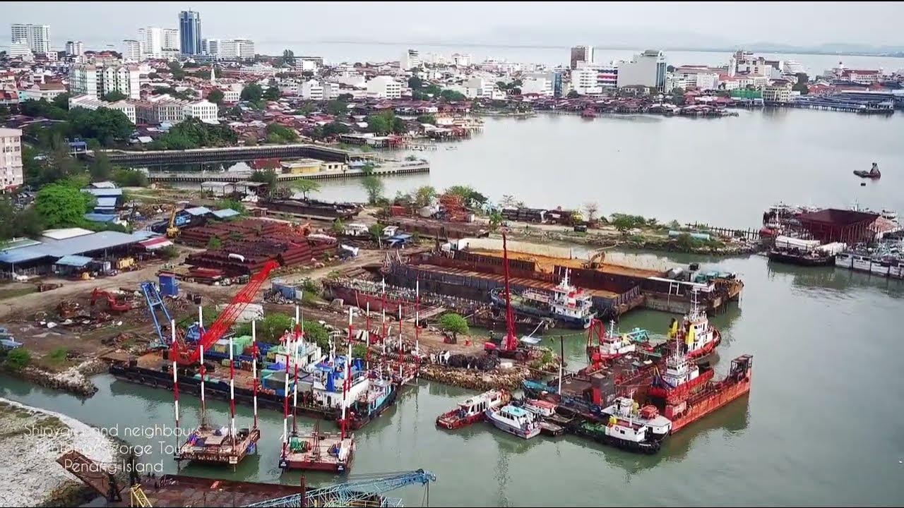 Shipyard & Neighbors, Jelutong/George Town, Penang Island, Malaysia