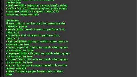automatic sql injection and database takeover tool