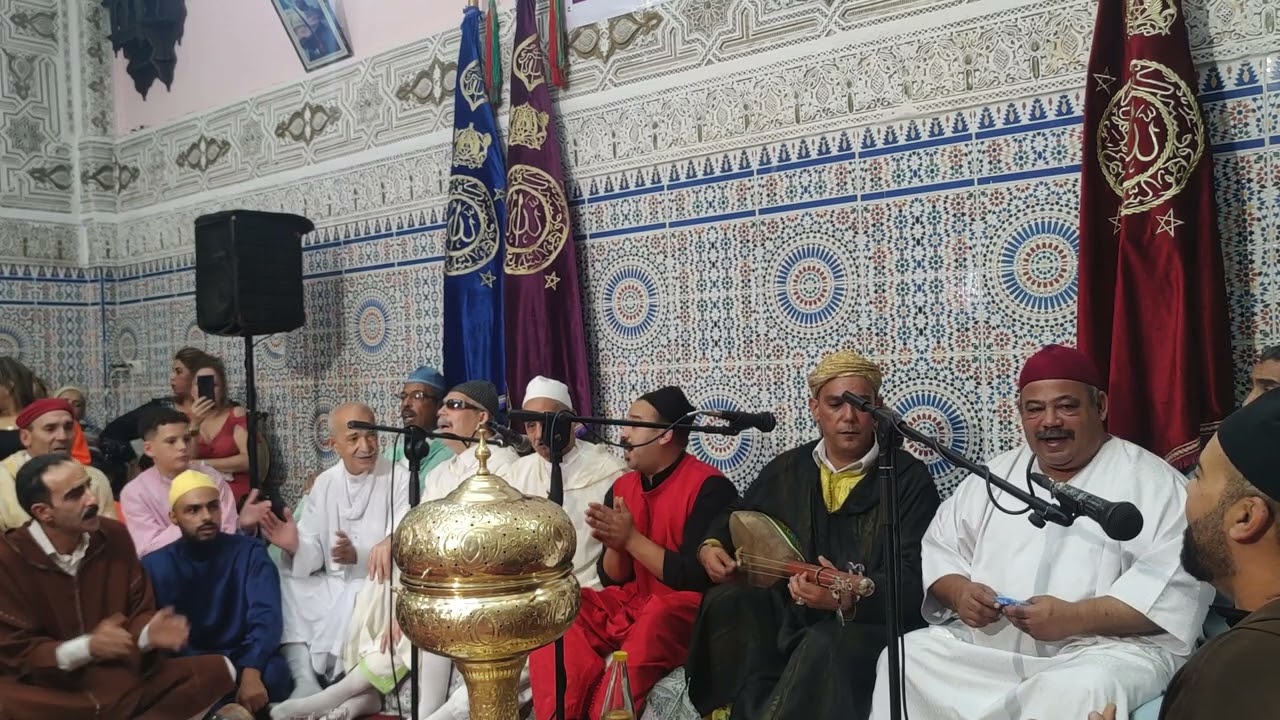 حمادشة مكناس الطائفة الحمدوشية المكناسية برئاسة المقدم أنوار الدقاقي ،❤️🎵🎶