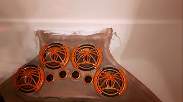 RZR 800/570/900xp custom fiberglass stereo build. pt.4