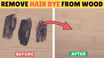 Thumbnail of 4 Ways to Remove Hair Dye from Wood Door, Table, or Cabinets | House Keeper