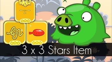 Bad Piggies - 3 x 3 STARS ITEM UNLOCKED (Hidden Loot Crates)