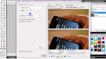 Unit2 AO2 MERIT optimizing images in Adobe Fireworks