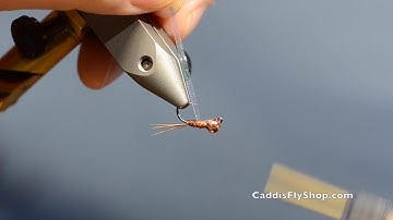 Jigged CDC Pheasant Tail Nymph Instuctional Fly Tying Video