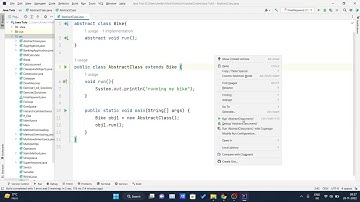 Abstract class in Java