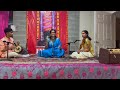 Tamil new year concert at jht  sreevidya pasumarthi  amatra jagannnathan  mukund akella