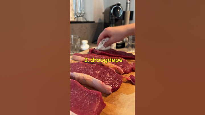 Steak bakken voor vrienden! #koken #biefstuk #steak #sierdsteak