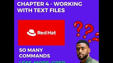 RHCSA  EX200 - CH4 - Working with Text Files on #linux