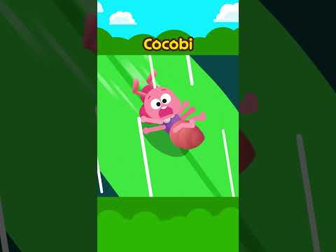 Gawat! Semut Hanyut Kena Hujan!🐜🌧️ | Lagu Untuk Anak-anak #Shorts #Cocobi